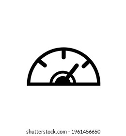 Speedmeter icon on a white background