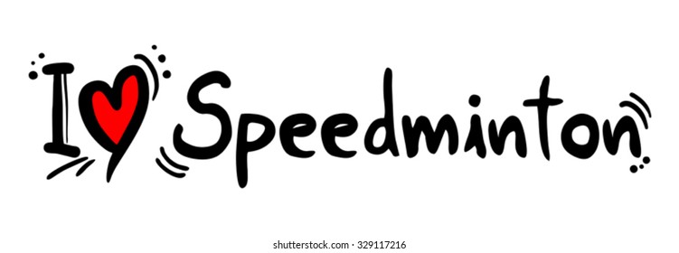 Speedminton love
