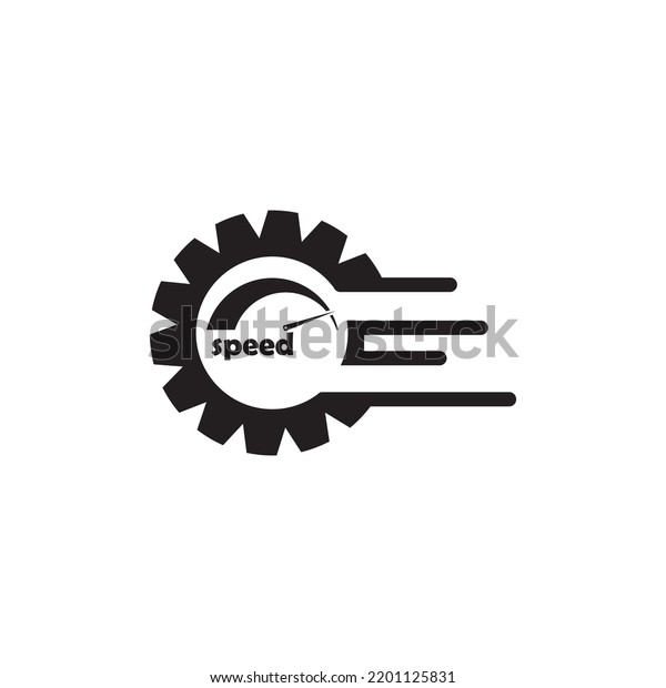 Speedo Meter Icon Vector Illustration Symbol Stock Vector Royalty Free Shutterstock