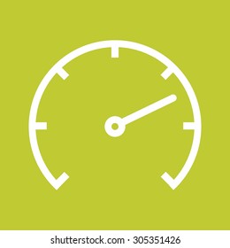 Speedometer, car, speed icon vectgor image. Can also be used for transport, transportation and travel. Suitable for mobile apps, web apps and print media. 