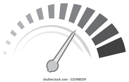 speedometer dashboard - vector