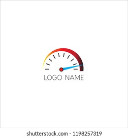 SPEEDOMETER DESIGN FOR LOGO ICON 