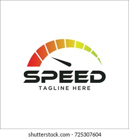 speedometer design logo template