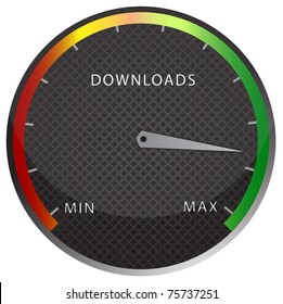 speedometer download button