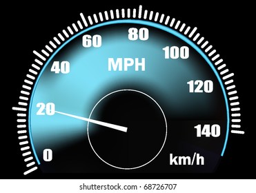speedometer. EPS10