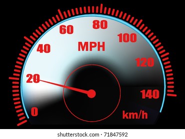 speedometer. EPS10