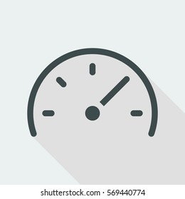 Speedometer - Flat minimal icon