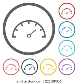 speedometer icon
