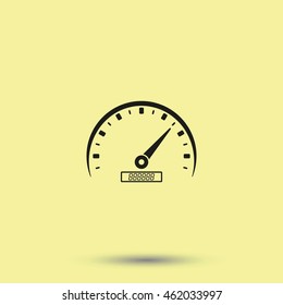 Speedometer icon.