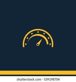 Speedometer icon.
