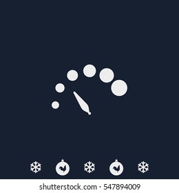 Speedometer icon.
