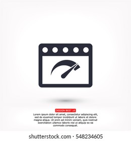 Speedometer  icon