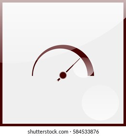 Speedometer Icon.