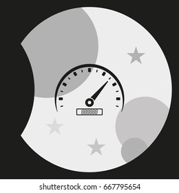 Speedometer icon.
