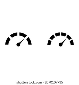 Speedometer icon for apps and web sites