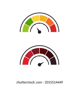 Speedometer icon for auto logo vector illustration icon design