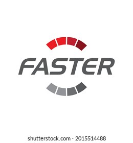Speedometer icon for auto logo vector illustration icon design