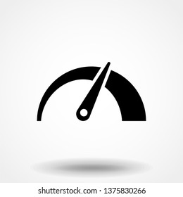speedometer icon - car sign