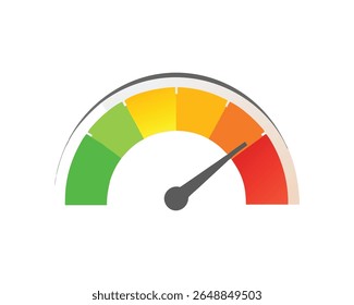 "Speedometer Icon for Data Visualization, Monitoring, and Performance Indicators"