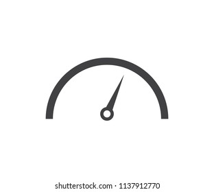 Speedometer Icon Design Template