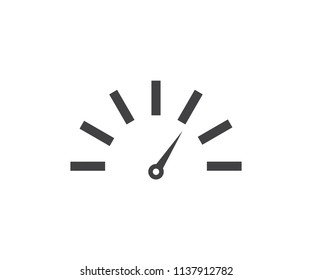 Speedometer Icon Design Template