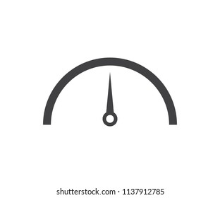Speedometer Icon Design Template