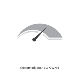 Speedometer Icon Design Template