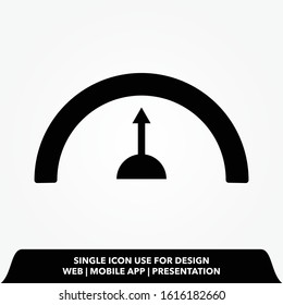speedometer icon design. speedometer vector illustration