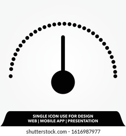 Speedometer icon design vector illustration