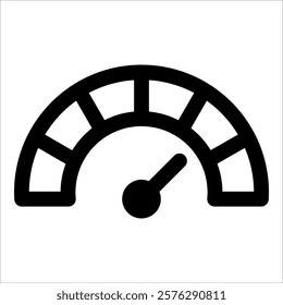 Speedometer Icon Element For Design