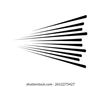 Speedometer icon with gradient arrow and auto tachometer shows power lines in web download concept for internet symbol and technology background with car illustration and simple vector sign