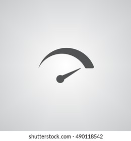 speedometer icon illustration isolated vector sign symbol