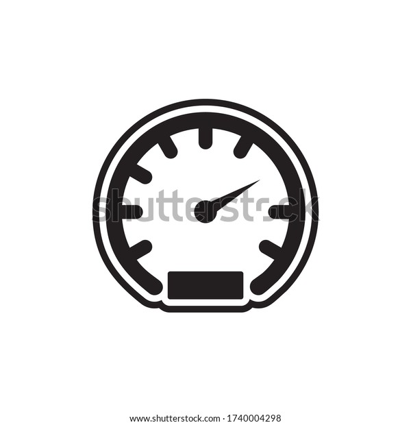 speedometer icon , indicator\
car icon