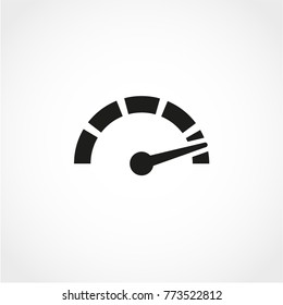 simple speedometer icon png