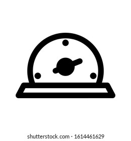 speedometer icon isolated sign symbol vector illustration - high quality black style vector icons
