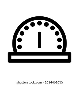 speedometer icon isolated sign symbol vector illustration - high quality black style vector icons
