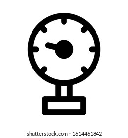 speedometer icon isolated sign symbol vector illustration - high quality black style vector icons
