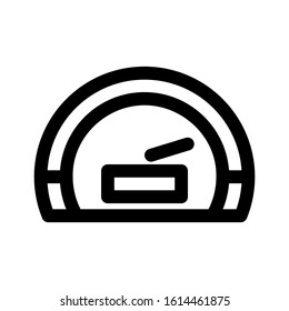 speedometer icon isolated sign symbol vector illustration - high quality black style vector icons
