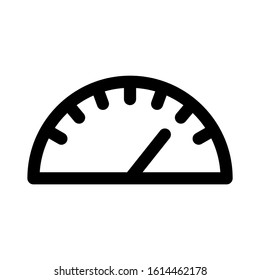 speedometer icon isolated sign symbol vector illustration - high quality black style vector icons
