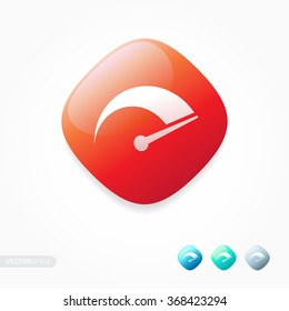 Speedometer Icon Set