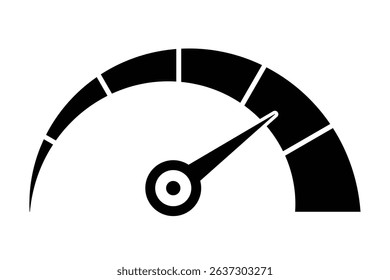 Speedometer icon set. tachometer icons. Performance indicator sign. Vector illustration.