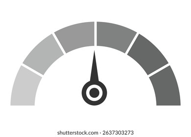 Speedometer icon set. tachometer icons. Performance indicator sign. Vector illustration.