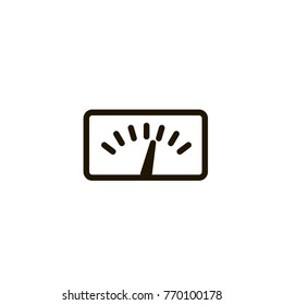 speedometer icon. sign design