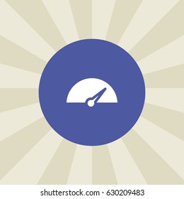 speedometer icon. sign design. background