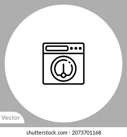Geschwindigkeitsmesser-Symbol, Vektorsymbol, Symbol, Logo-Illustration für Web und Mobile