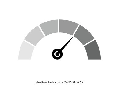 speedometer icon. Speedometer Silhouette Icon .