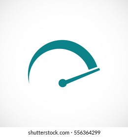 speedometer icon, vector best flat icon EPS