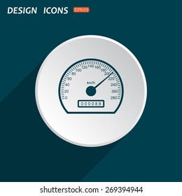 speedometer. icon. vector design