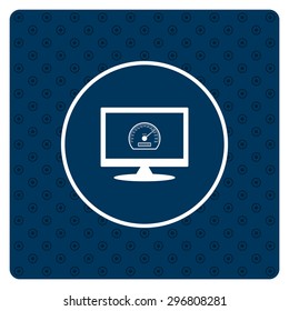 speedometer. icon. vector design