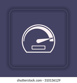 speedometer. icon. vector design 